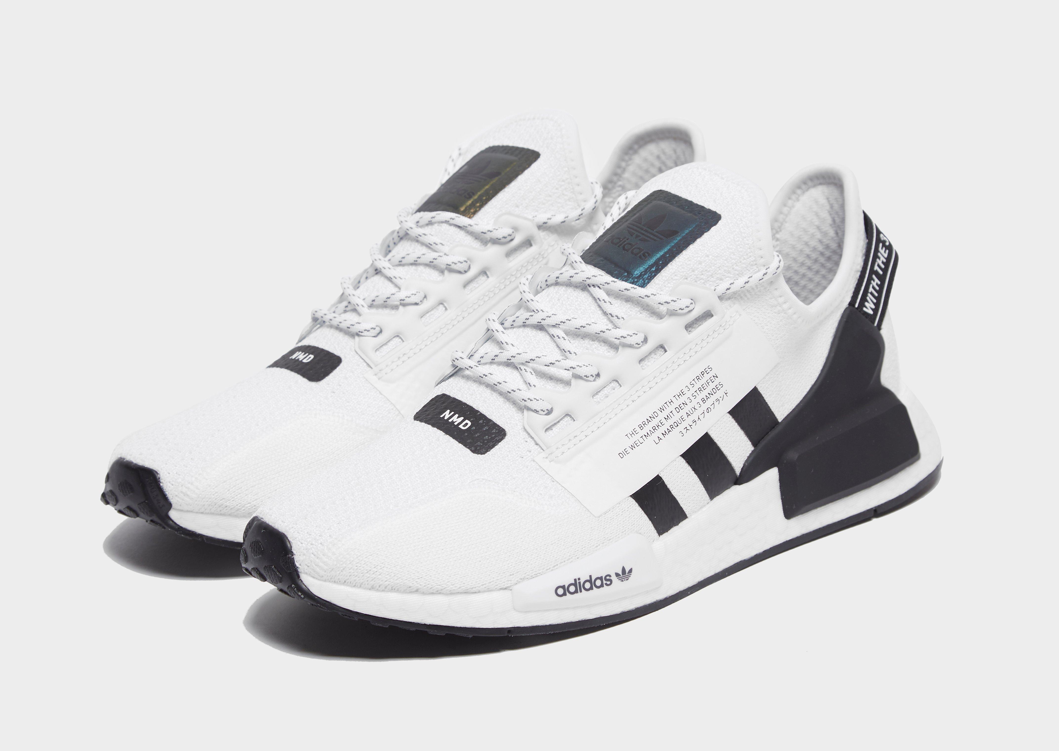 Adidas NMD R1 Mesh Triple White Monochrome Pack Sneaker